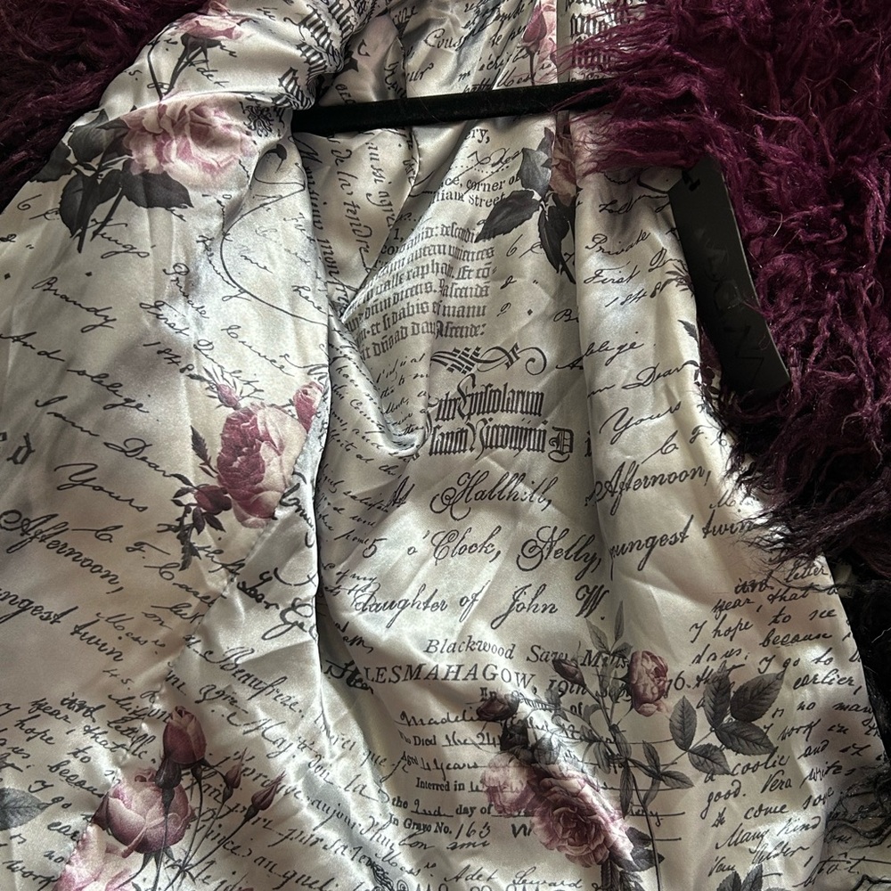 Widow ombré shag jacket - Picture 2 of 4